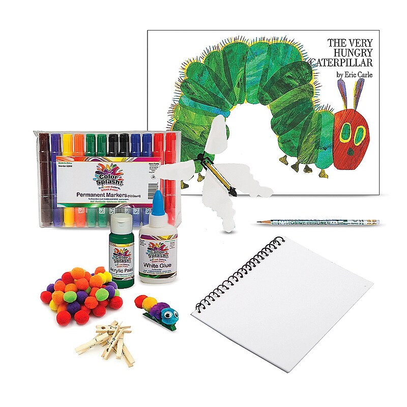 S&S Very Hungry Caterpillar Creative Reads Book & Activity Kit Manipulative (LR4561) image 1