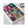 Household Essentials 9-Compartment Cardboard/Polyester Drawer Organizer, Tan (723-1)~#|#~D7BF48B6-D059-4D71-97846766681E21CB_sc7