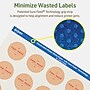 Avery Dissolvable Circle Multipurpose Labels, 1.5" Dia., Off-white, 100/Pack (94506)~#|#~D7BF9E34-C7A2-4C43-872C79B9D2152D75_sc7