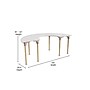 Flash Furniture Bright Beginnings Hercules 59" Semi-Circle Table, Height Adjustable, White/Beech (MK-ME088020-GG)~#|#~D7C02BA6-F40E-4F28-ADED1A45F6E88FE0_sc7