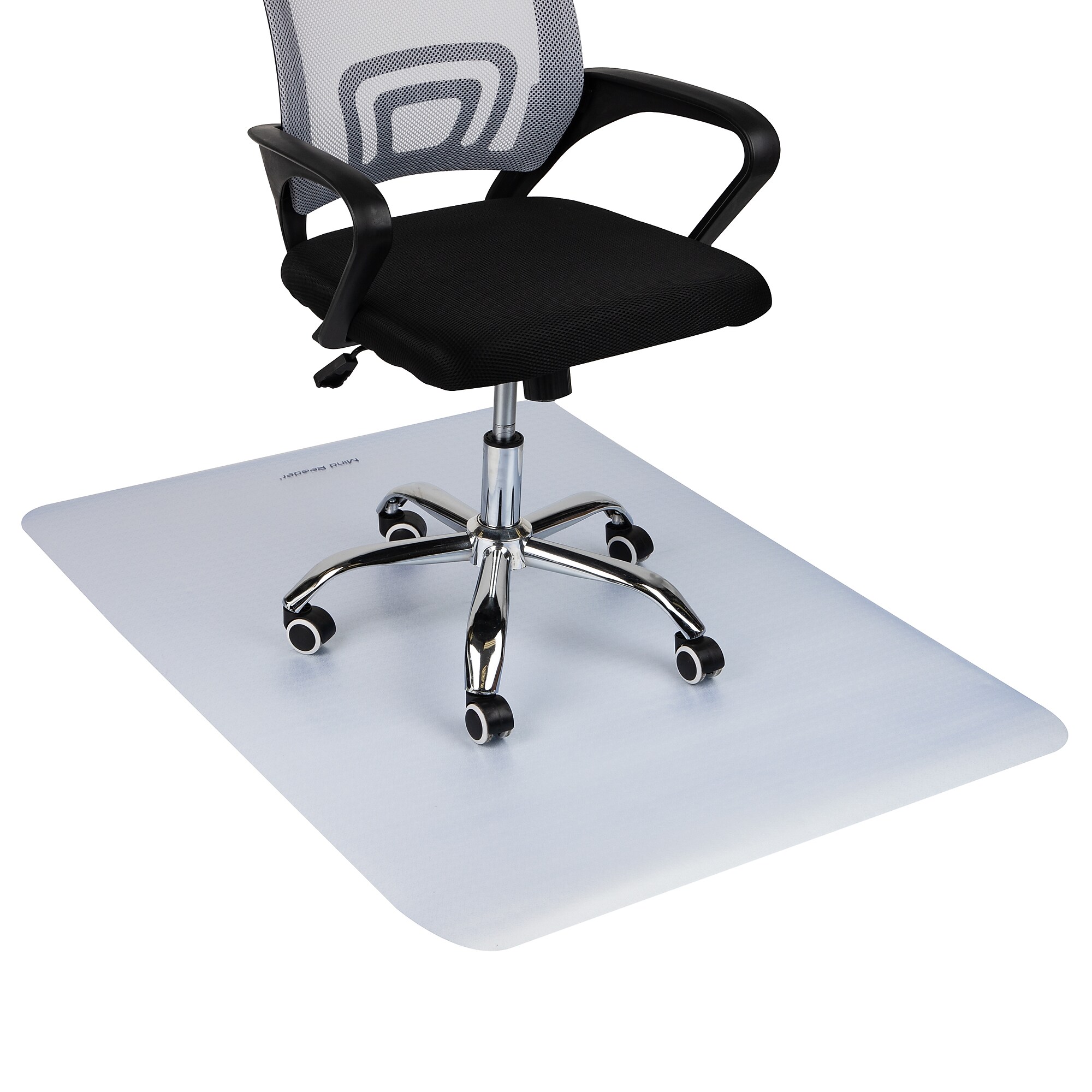 Mind Reader Hard Floor Chair Mat, 35″ x 47”, Clear (FLCREC-CLR) Sansujyuku sansujyuku.com