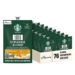 Starbucks Caffe Verona Coffee Flavia Freshpacks, Dark Roast, 76