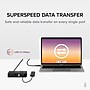 Plugable 7-in-1 Charging Hub with Data Transfer for USB-C or USB 3.0 Laptops ~#|#~D7C8A06F-B164-4E32-BE286F205BE1AD8E_sc7