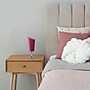 Creekwood Home Chrome Slanted 12.4" LED Table Lamp, Pink (CWT-1012-PN)~#|#~D7C93F64-2FF8-4765-8D2F588CF5BEAE0D_sc7