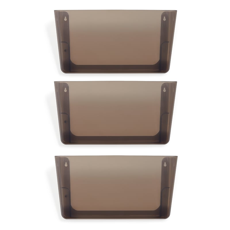 TRU RED Wall File, Letter, Smoke, 3/Pack (TR54600) image 1