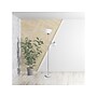 Creekwood Home Essentix 71.5" Silver Metal Floor Lamp with Round Shades (CWF-3000-SL)~#|#~D7D4CEA5-6B9B-4503-876626BCD6F915E4_sc7