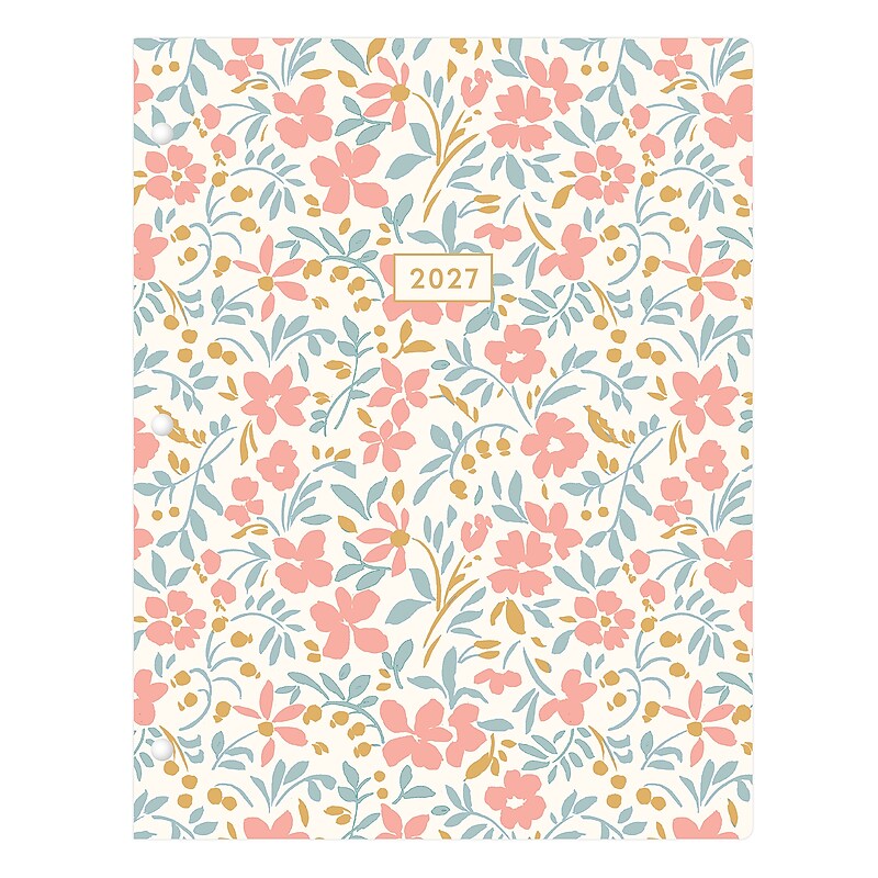 2027 Blue Sky Bellina 8.5" x 11" Calendar Year Monthly Planner, Plastic Cover (161819) image 1