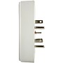 STANLEY SurgePro 6-Outlet Adapter, 750 Joules, White, 3/Pack (33208)~#|#~D7DBCE33-B7C0-47CF-B4D96E561532D8E6_sc7