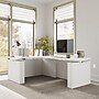 Bush Business Furniture Stratus 60"W Electric L-Shaped Adjustable Standing Desk, White (SUT013WH)~#|#~D7DCCA95-6584-4A2C-8A388AFBE8CC8199_sc7