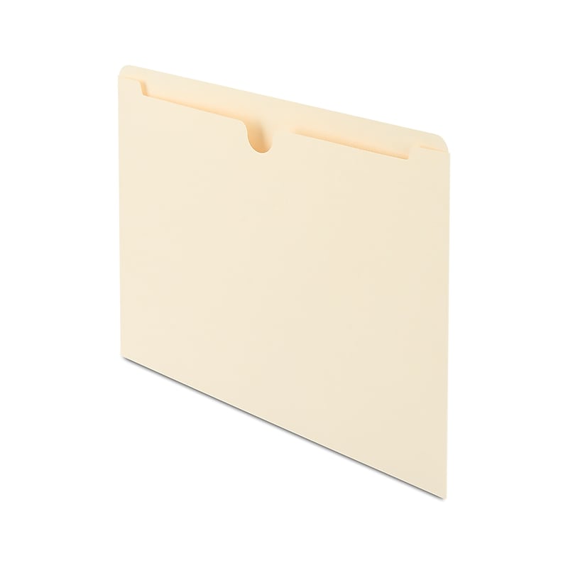 Staples File Jackets, Letter Size, Manila, 100/Box (TR399451) image 1