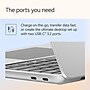 Microsoft Surface 13" LCD Touchscreen Laptop, Copilot+ PC, Snapdragon X Plus, 16GB RAM, 256GB SSD, Windows 11, Platinum~#|#~D7DF0E2F-3EFC-4E88-B1FA1390D707B9B3_sc7