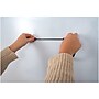 Luxor Dry-Erase Mobile Combination Ghost Grid/Whiteboard, Aluminum Frame, 40" x 72" (MB7240LB)~#|#~D7DFD543-F7A7-4CAF-8B99AF2C0F107334_sc7