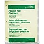 Office Essentials Insertable Paper Dividers, 5 Tabs, Clear (11466)~#|#~D7DFF182-40A8-48C5-B1B25536BA964E7D_sc7