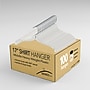 Nahanco 17" Plastic Heavy Weight Dress Hanger, White, 100/Box (1505)~#|#~D7E28376-8FEA-4482-B9776DABC0CEE10A_sc7