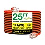 GoGreen Power 25' Indoor/Outdoor Extension Cord, 14 AWG, Orange (GG-13825)~#|#~D7E68253-C5FA-4111-8649EE115A298AB3_sc7