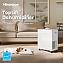 Hisense 50-Pint Portable Dehumidifier, 3-Speed, Covers up to 4500 sq. ft., White (ALDH50KP26)~#|#~D7EAA714-7888-40B7-A0F4A82804050BCA_sc7