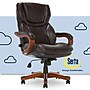 Serta Big and Tall Ergonomic Bonded Leather Swivel Executive Chair, Light Brown (43506A)~#|#~D7EE42E2-6269-45F7-B4A754C0B72BD367_sc7