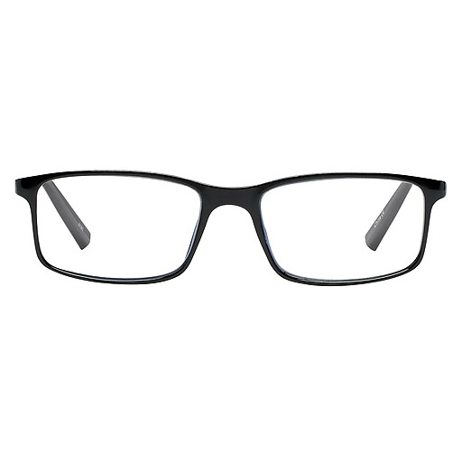 SAV Optitek Blue Light +1.50 Reading Glasses, Black (E7259) | Staples