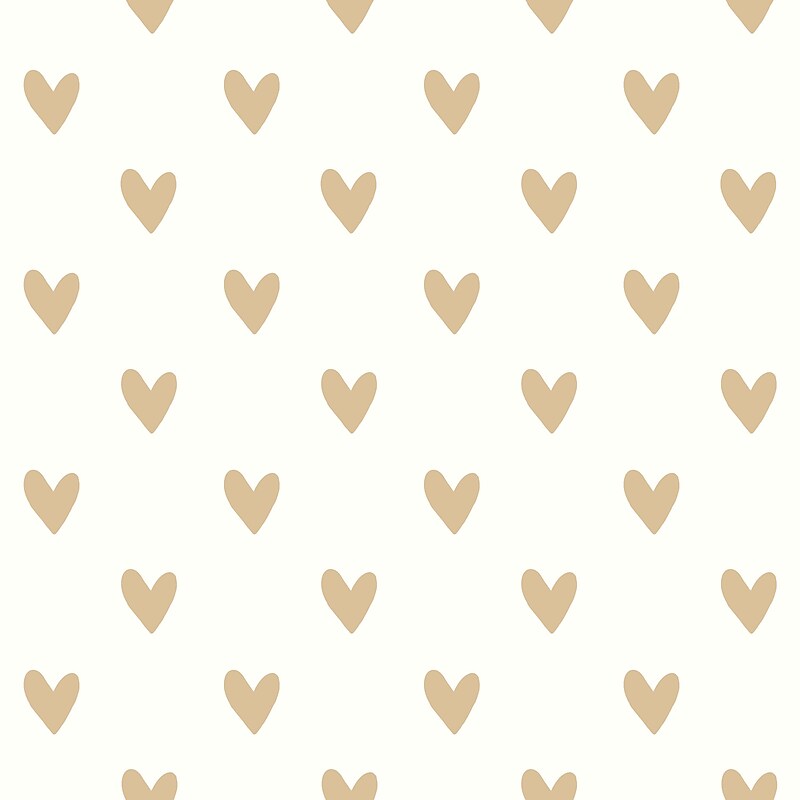 York Wallcoverings Heart Spot Peel and Stick Wallpaper (RMK3525WP) image 1