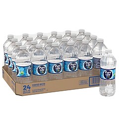 Pure Life Purified Water, 20 oz., 24/Carton (12255068) | Staples