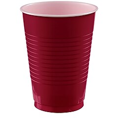 Party City Plastic Cup, 18 oz., Black, 50 Cups/Pack (AM431754-10-ST) |  Staples