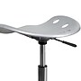 Flash Furniture Vibrant Tractor Seat Stool, Silver~#|#~D7F9CF12-55AC-4785-9F2E634E3F16AD96_sc7