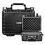 Eylar Small Waterproof & Shockproof Hard Case with Foam Insert for Camera & Gear, Black (SA00022)~#|#~D7FACCBA-D71C-4A85-A66D6B806C304C22_sc7