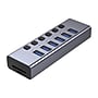 4XEM 8-in-1 Multi-Port Hub 8-Port USB 3.2 Hub, Gray (4XHS015)~#|#~D7FB9D47-1D47-4B12-AEF898B1CDC1A432_sc7