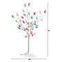 Nearly Natural 3-ft Pre-Lit Artificial Easter Twig Tree with 40 Egg Shaped LED Ornaments (T5455)~#|#~D7FC9201-E195-4AFC-8B2B26393C3956B1_sc7