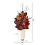 Nearly Natural 38" Autumn Magnolia Leaf with Berries Artificial Plant in Cream Planter with Gold Base (P1544)~#|#~D8025796-CDAB-4EFF-947790CF390B7CA3_sc7