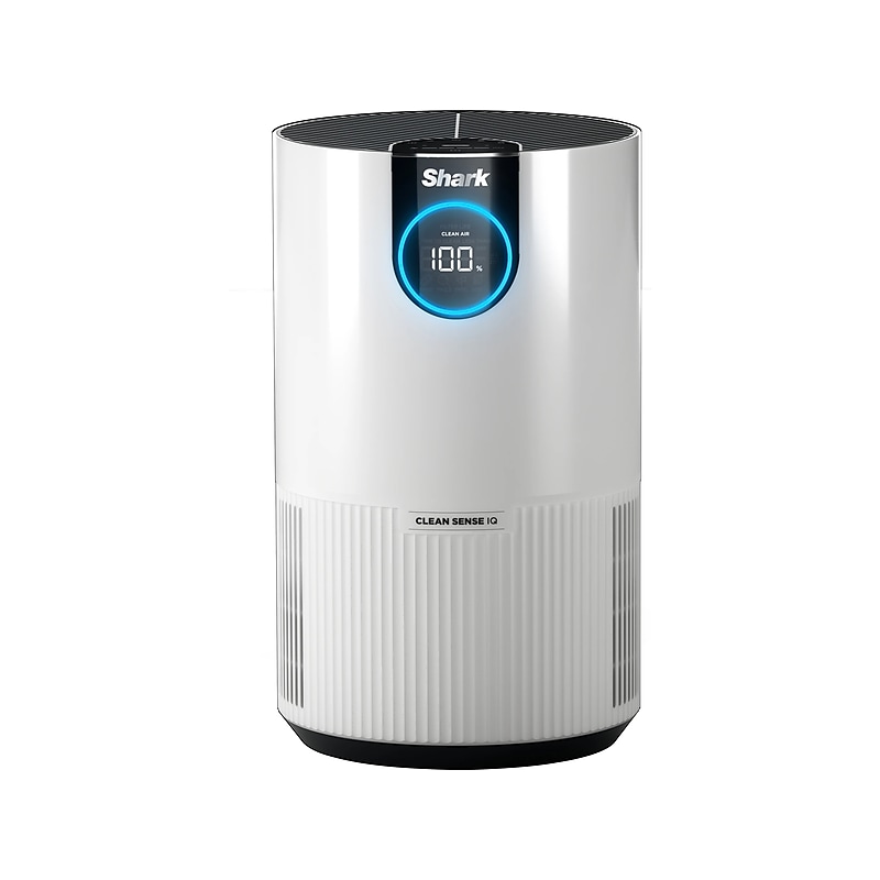 Shark True HEPA Air Purifier, 4-Speed, White (HP102) image 1