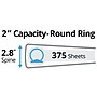 Avery Heavy Duty 2" 3-Ring Non-View Binders, Black (AVE06401)~#|#~D80646E0-DE70-429F-9D033F7CDB763EE0_sc7