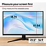 Staples TECH Anti-Glare Privacy Filter for 21.5" Widescreen Monitor (16:9) (ST62133-CC)~#|#~D8069068-5C02-46B2-A7E5FF6FDD6B61B4_sc7