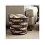 Household Essentials Puddle Cattail/Paper Storage Basket, Black/Light Beige (ML-6750)~#|#~D806F327-1A33-44C4-8411AD82A1F3DF2A_sc7