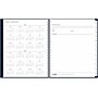 2025 Blue Sky 8.5" x 11" Weekly & Monthly Planner, Plastic Cover, Navy (147971)~#|#~D80B49D8-3521-41AB-BBA6E65C0AB504AF_sc7