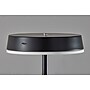 Adesso Mira 55" Black Cordless LED Floor Lamp with Disc-Shaped Shade (2612-01)~#|#~D80B521E-5C96-4FB1-8101370D2D6498A4_sc7