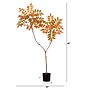 Nearly Natural 4' Autumn Minimalist Sumac Artificial Fall Tree (T4828)~#|#~D80BE263-E401-4996-880D60681491667E_sc7