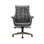 Thomasville Furniture Brooks Ergonomic Bonded Leather Swivel Executive Chair, Gray (51493-GRY)~#|#~D813125C-1CED-47EB-ADEFAF3E04916670_sc7