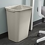 Coastwide Professional™ Plastic Trash Can, 10.25 Gallon, Beige (CW56434)~#|#~D81D6F82-B3FC-4D4B-818885F7F5E316E3_sc7