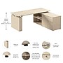 Bush Business Furniture Stratus 72"W Electric Adjustable Standing Desk with Storage, Natural Elm (SUT020NE)~#|#~D81E2D2A-E3E3-4A7B-BECCDCA3668514A5_sc7