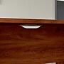 Bush Business Furniture 120W x 48D Boat Shaped Conference Table with Wood Base, Hansen Cherry (99TB12048HCK)~#|#~D8207370-0340-459B-9D7167E2250EE288_sc7