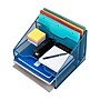 Mind Reader Metal Desktop Organizer Vertical File Holder Paper Letter Tray, Turquoise (MESHBOX5-TUR)~#|#~D8276A7F-5F63-49C4-8BAAF0CD8D2569D1_sc7