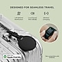 Satechi Vegan-Leather FindAll Luggage Tag, Black (ST-LFALTK)~#|#~D8290619-491E-429B-B94FF5B767CA026E_sc7