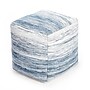 Anji Mountain Bar Harbor Fabric Square Pouf Ottoman (AMBPF035-1818)~#|#~D8290A80-1A17-4B71-B3239A3EE40E9684_sc7