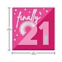 Creative Converting 21st Birthday Plates and Napkins Kit, Hot Pink (DTC9122E2I)~#|#~D82E2907-AE12-4FAD-BEF585E35AF23B6A_sc7