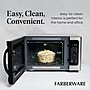 Farberware Professional 1.2 Cu. Ft. Countertop Microwave, Stainless Steel/Black (FMO12AHTBKE)~#|#~D8371C58-5741-41AF-984651CCB9848ECB_sc7