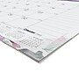 2027 Blueline Colorful Passion Floral 22" x 17" Monthly Desk Pad Calendar (C194113-27)~#|#~D83A4E5C-3F40-495B-A959A4A76E26E300_sc7