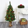 Nearly Natural Pine, Pinecone and Berries Artificial Christmas Tree in Decorative Urn, 4' (T1691)~#|#~D83B3040-6F30-49AC-93D75B2D76827FE6_sc7