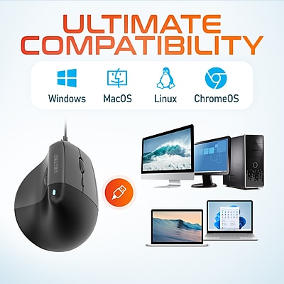 Delton S38 Vertical Mouse - Thumbnail 4