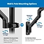 Mount-It! Counterbalance Keyboard Tray Arm for Wall and Pole Mounting, Black (MI-1765KB)~#|#~D84119E6-61A4-437A-B1709A240A6EB242_sc7